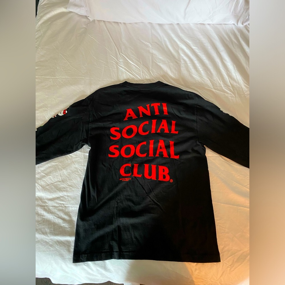 Hello Kitty x Assc Black Long Sleeve Tee